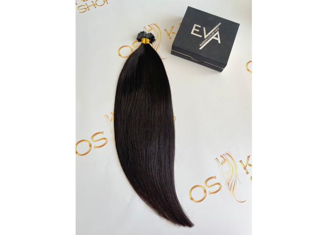 Extensii Cheratina Russian Hair #1B Negru Natural